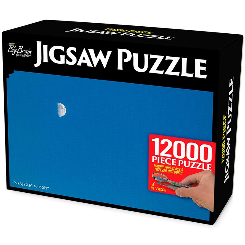 Prank Pack Prank-O 12,000 Piece Puzzle Prank Box for White Elephant, Christmas, Birthdays & Holidays - Funny Gag Gift Box for Men, Women, Friends & Coworkers - As Seen on Shark Tank - Image 1
